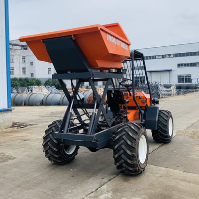 Tracteur à quatre roues motrices à huile de palme pour des opérations efficaces Largeur de bande de roulement 1325 mm