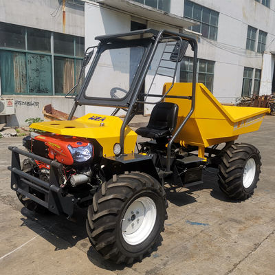 Mini-tracteur à huile de palme pour les plantations de palme 4*4 roues motrices 1325mm largeur de bande de roulement