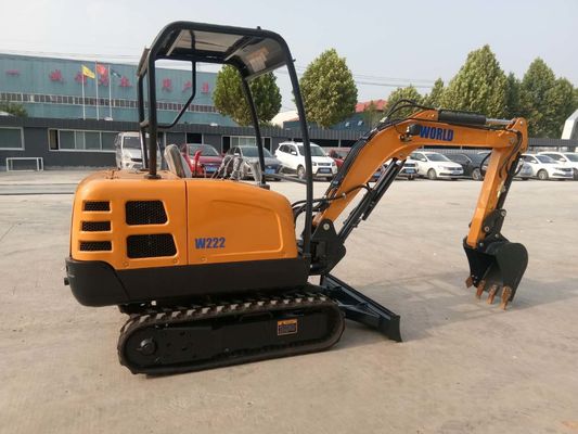 Excavateur compact Mini Crawler avec une profondeur de coupe de 310 mm 2200 kg