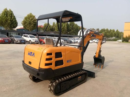 Excavateur compact Mini Crawler avec une profondeur de coupe de 310 mm 2200 kg