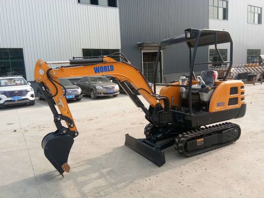 Max. profondeur de creusement 2450mm Petit creuseur creuseur pour la hauteur de levage maximale de la lame 240mm