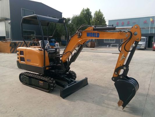 Niveau 3/ Excavateur à mini-crawler de troisième étape Force maximale de creusement du bras 10,5KN