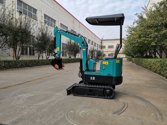 mini-excavateur 0,025 M3 poids d'exploitation 1000kg prix très bas pour jardin ou parcs
