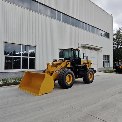 Chargeur avant 2,5 cbm 1 tonne 2 tonnes 2,5 tonnes 5 tonnes chargeur utile articulé mini chargeur à roues