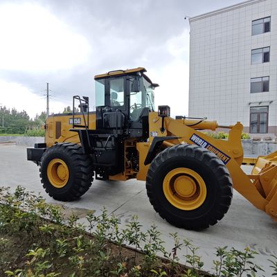 XCMG roue chargeur excavateur articulé chargeur avant 5 tonnes utilisation pour l'exploitation minière seau plus grand à 3,6cbm