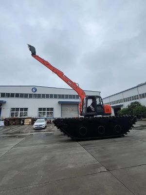 Excavateur à plage de ponton de 1300 mm dans la rivière pour les applications et les projets lourds