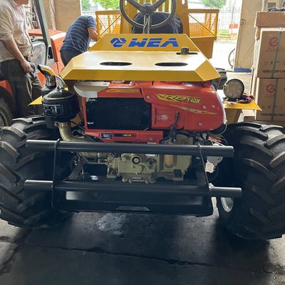 Tracteur agricole de marque WEA WEA08H pour les plantations de palmiers à huile du Pérou avec direction avant