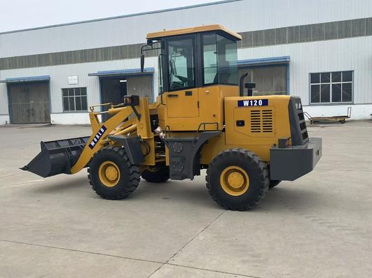 Mini chargeur à roues 1 tonne 2 tonnes utilisation pour la construction petit seau de carrière 0,6m3 0,8m3