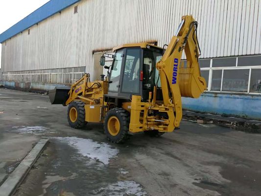 Moteur de Mini Tractor Backhoe Loader With Weichai de structure compacte