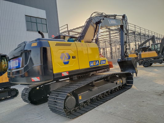 Excavatrice hydraulique 1cbm de chenille de Cummins Engine 22 tonnes de travaux municipaux de 9-11m Max. Digging Radius