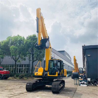 Excavateur hydraulique 23T certifié CE ISO Excavateur à rampe rapide 0,9m3 Seau pour la construction polyvalente