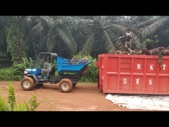 Tracteur Mini Farm Tractor With Grapple d'huile de palme de 22HP Indonésie
