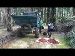 le poids ouvert 1250kg de récolteuse d'huile de palme de cabine de 1325mm avec attaquent