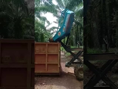 Tracteur d'huile de palme