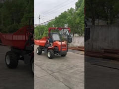 Tracteur à huile de palme